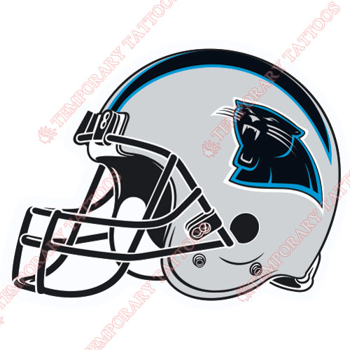 Carolina Panthers Customize Temporary Tattoos Stickers NO.448